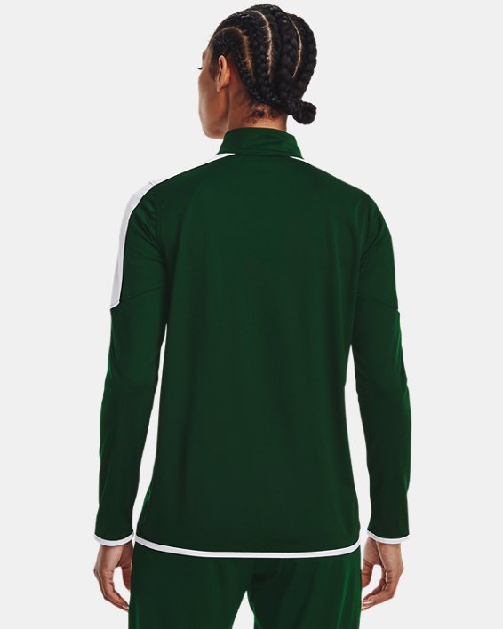 Women's UA Rival Knit Jacket, Green, pdpMainDesktop image number 2
